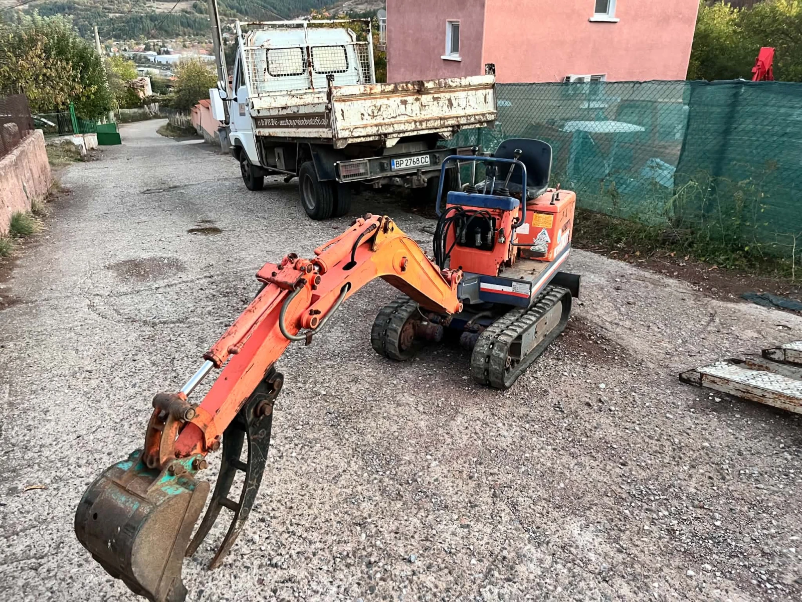 Багер Kubota КХ007, снимка 3 - Индустриална техника - 56633925
