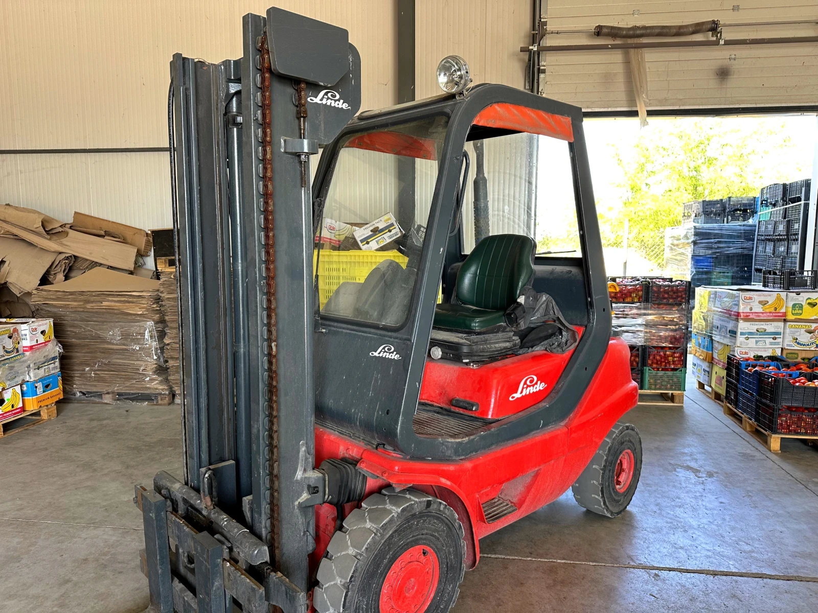 Мотокар Linde H25T, снимка 1