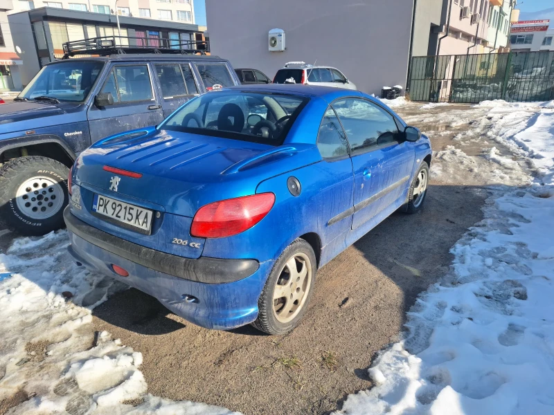 Peugeot 206 CC, снимка 5 - Автомобили и джипове - 48494813