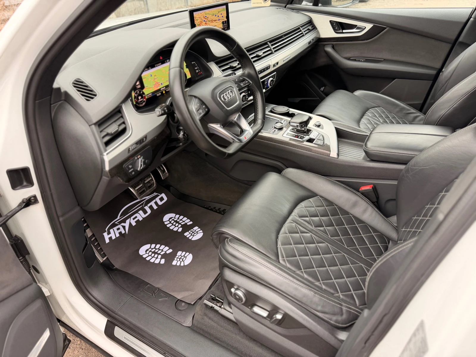 Audi SQ7  4.0TDI= V8T= QUATTRO= CARBON PACK= RNG DESIGNE= , снимка 9 - Автомобили и джипове - 54708635