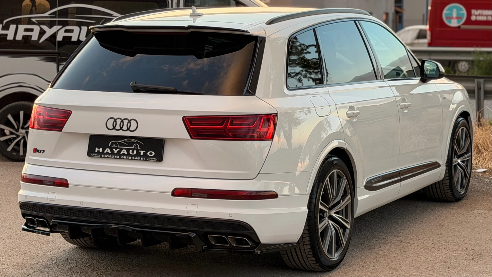 Audi SQ7  4.0TDI= V8T= QUATTRO= CARBON PACK= RNG DESIGNE= , снимка 5 - Автомобили и джипове - 54708635