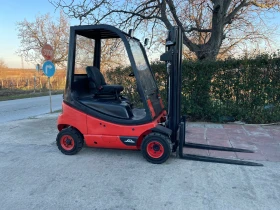 Мотокар Linde H18D триплекс мачта, снимка 2