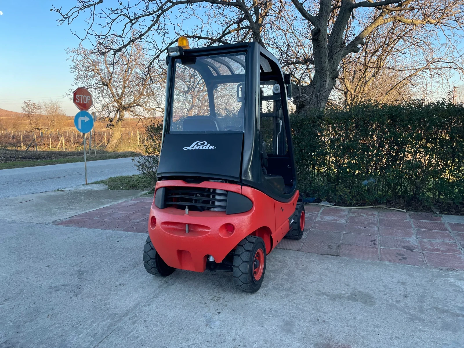 Мотокар Linde H18D триплекс мачта, снимка 4 - Индустриална техника - 55101047