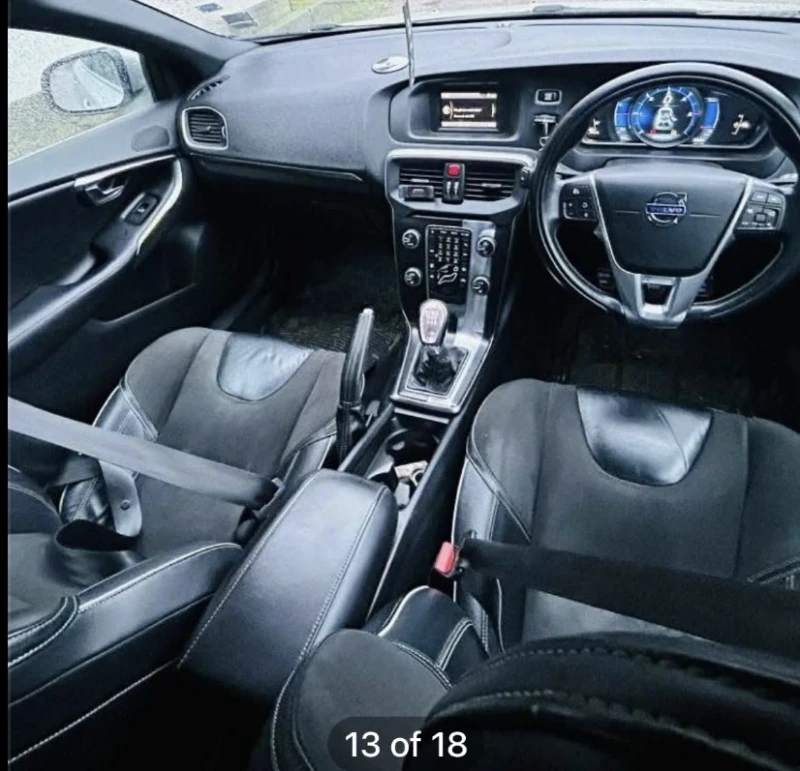 Volvo V40 Продавам на части Volvo V40 R-Design, модел 2013 г, снимка 9 - Автомобили и джипове - 53414053