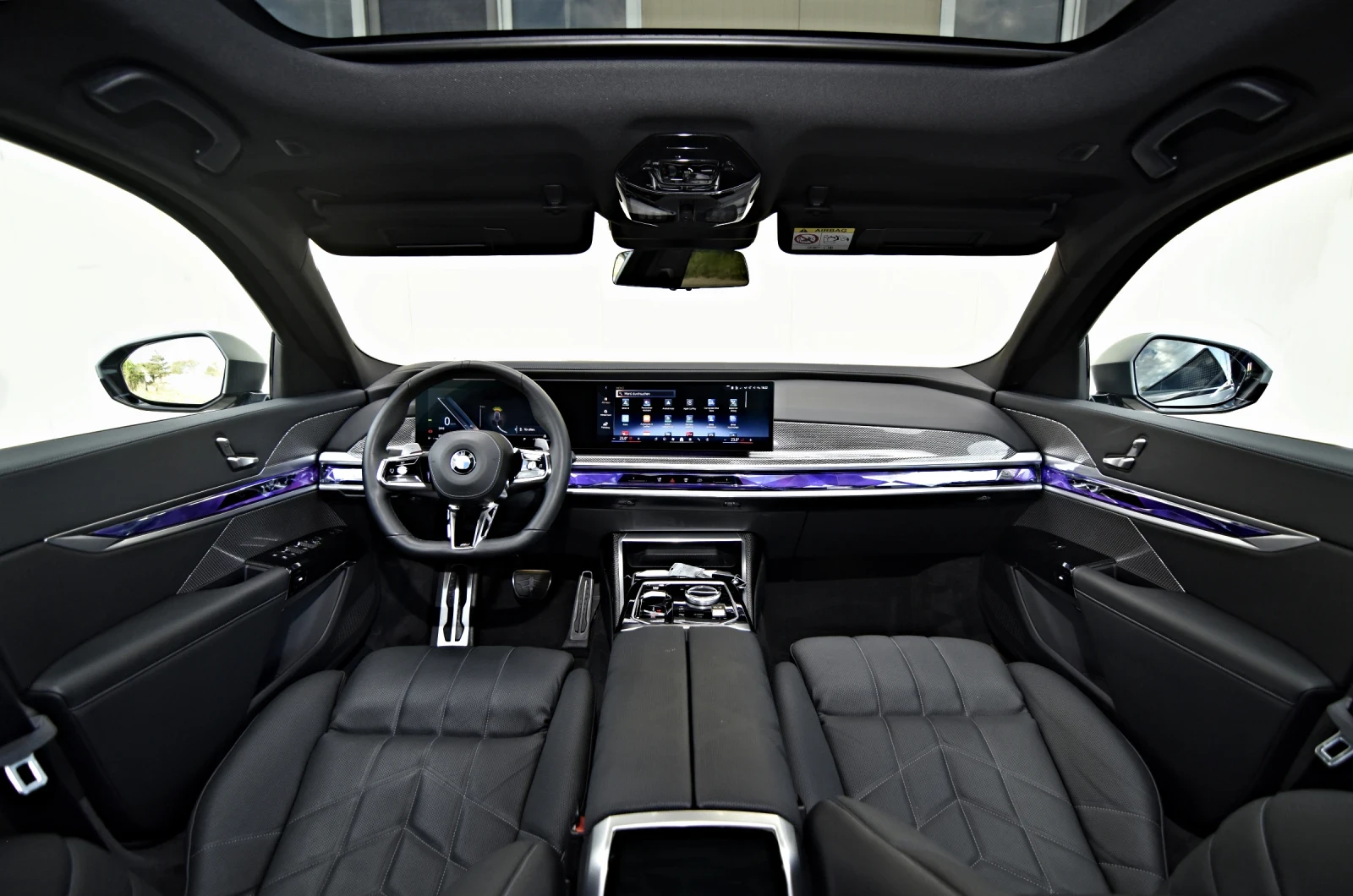 BMW 740 D M-SPORT M760I-OPTIC Xdrive B&W INDIVIDUAL SHADOW - изображение 7