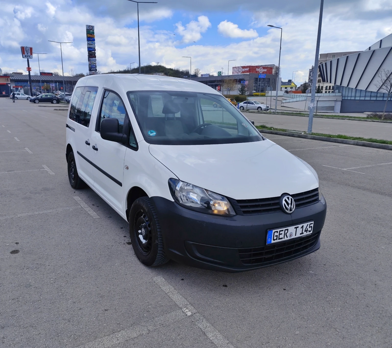 VW Caddy 1.6tdi navi товарен