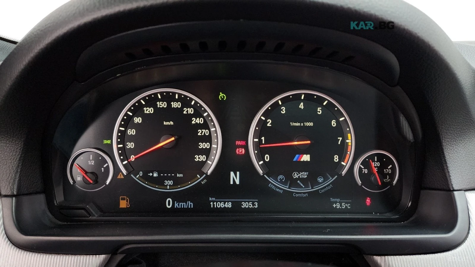 BMW M5 ЧЕРВЕНА КОЖА* 360* HUD* ОБДУХВ* ПАНО* ПОДГЕВ, снимка 8 - Автомобили и джипове - 54905787