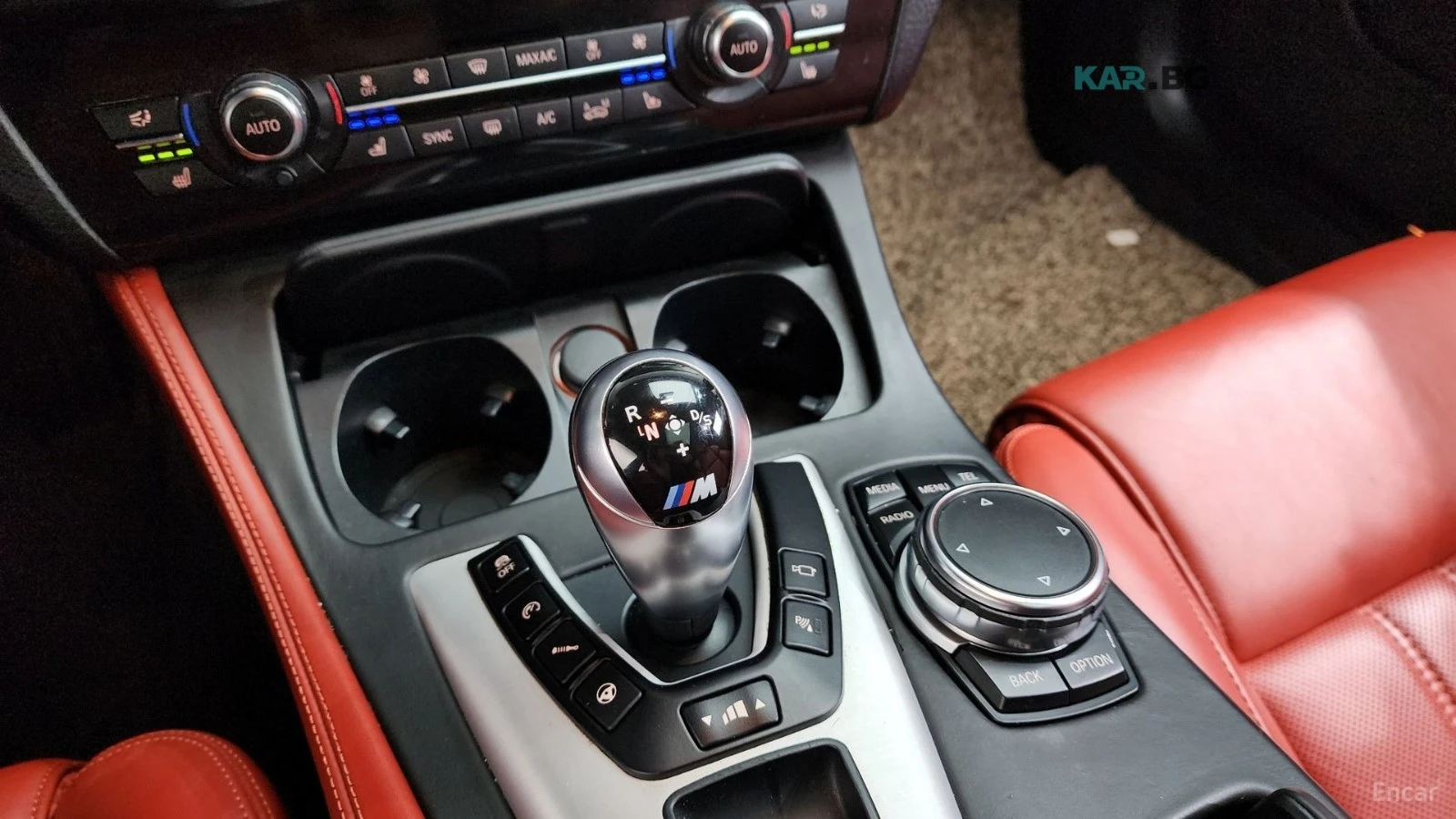 BMW M5 ЧЕРВЕНА КОЖА* 360* HUD* ОБДУХВ* ПАНО* ПОДГЕВ, снимка 9 - Автомобили и джипове - 54905787