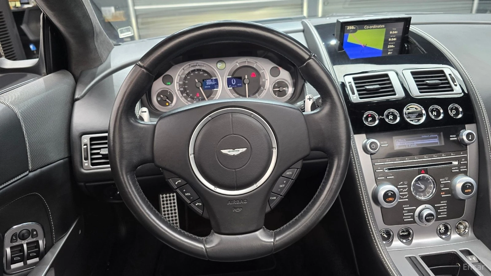 Aston Martin Db9 6.0 V12 Volante* КОЖА* НАВИ* КАМЕРА, снимка 11 - Автомобили и джипове - 55466320