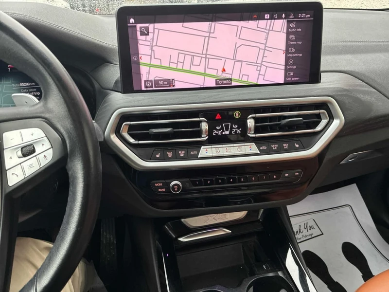 BMW X3 * xDrive30i * CARFAX * БЕЗ ПЪРВОНАЧАЛНА ВНОСКА, снимка 9 - Автомобили и джипове - 52875344