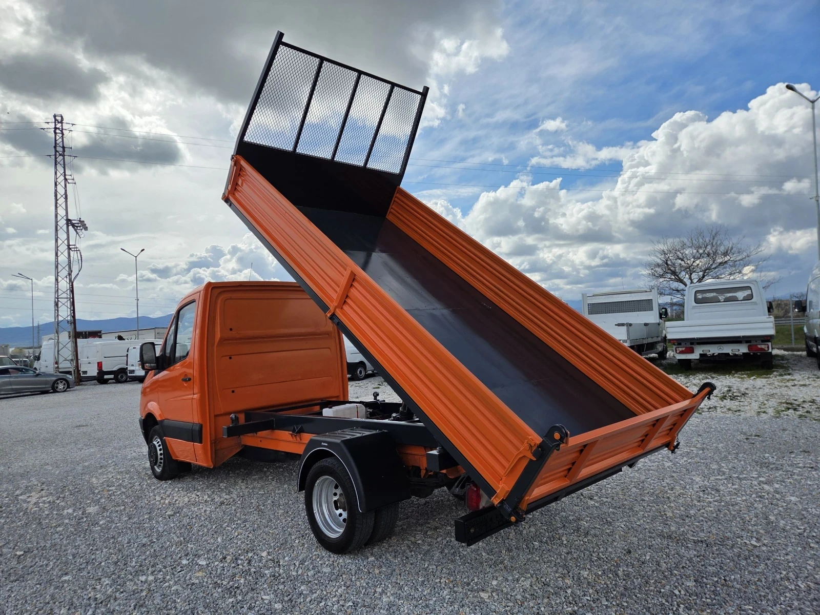 Mercedes-Benz Sprinter 516 CDI, Тристранен самосвал, Климатик, До 3.5 тона, снимка 3 - Бусове и автобуси - 54031701