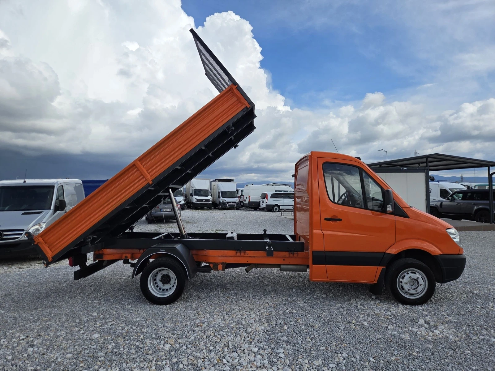 Mercedes-Benz Sprinter 516 CDI, Тристранен самосвал, Климатик, До 3.5 тона, снимка 6 - Бусове и автобуси - 54031701