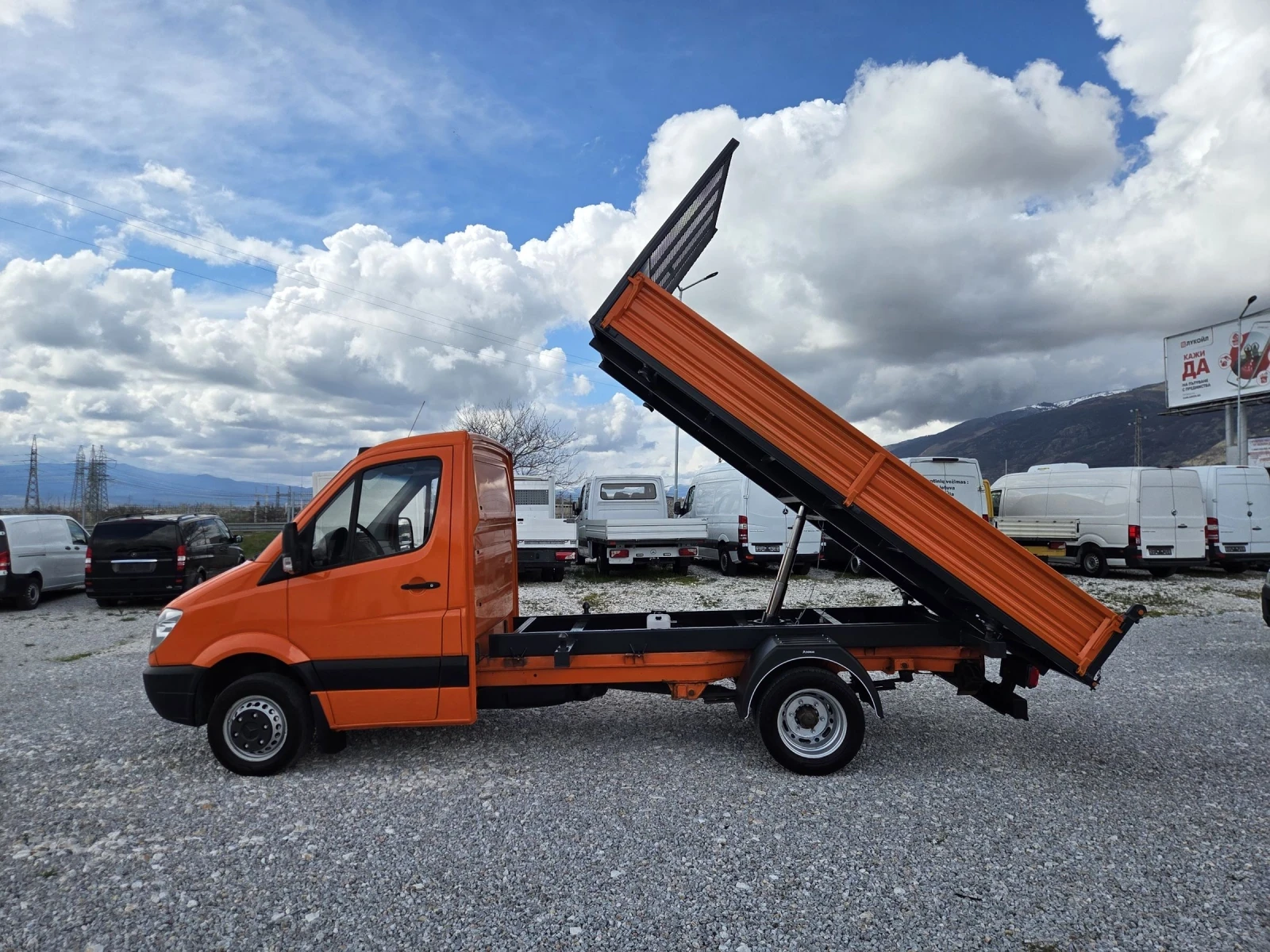 Mercedes-Benz Sprinter 516 CDI, Тристранен самосвал, Климатик, До 3.5 тона, снимка 2 - Бусове и автобуси - 54031701