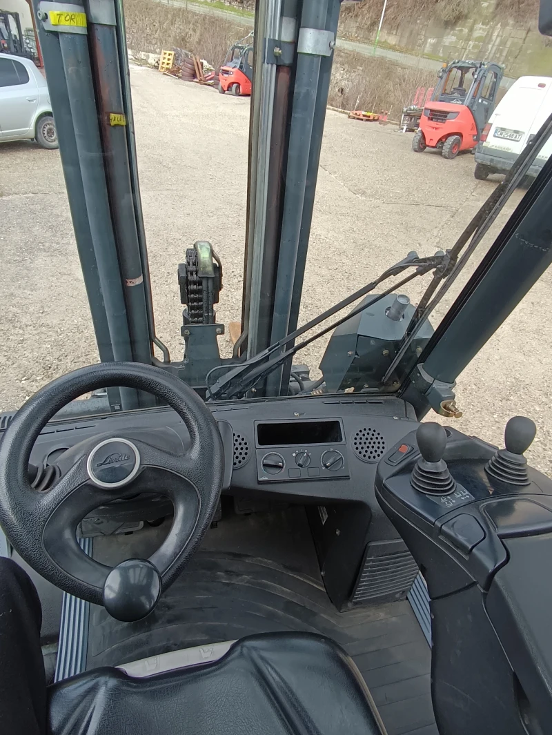 Мотокар Linde Триплекс Дизел Н35 Нов Внос Германия, снимка 6 - Индустриална техника - 53079740