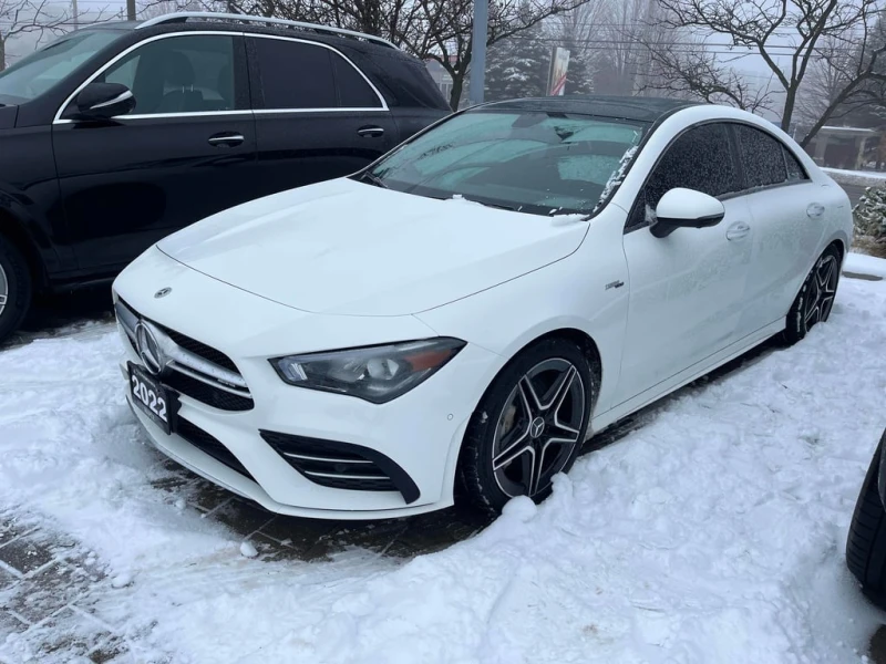 Mercedes-Benz CLA * AMG 35 * CARFAX * БЕЗ ПЪРВОНАЧАЛНА ВНОСКА, снимка 2 - Автомобили и джипове - 53022936