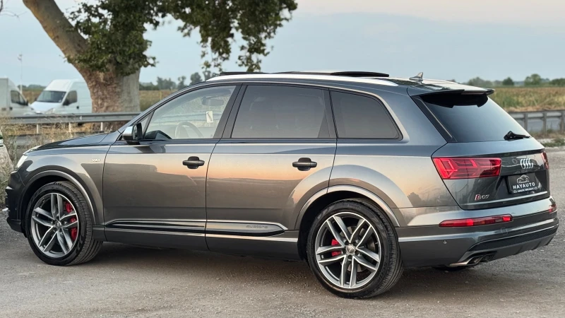 Audi SQ7 V8T= MATRIX= QUATTRO= DISTRONIC= HUD= 360* КАМЕРА=, снимка 6 - Автомобили и джипове - 51353986