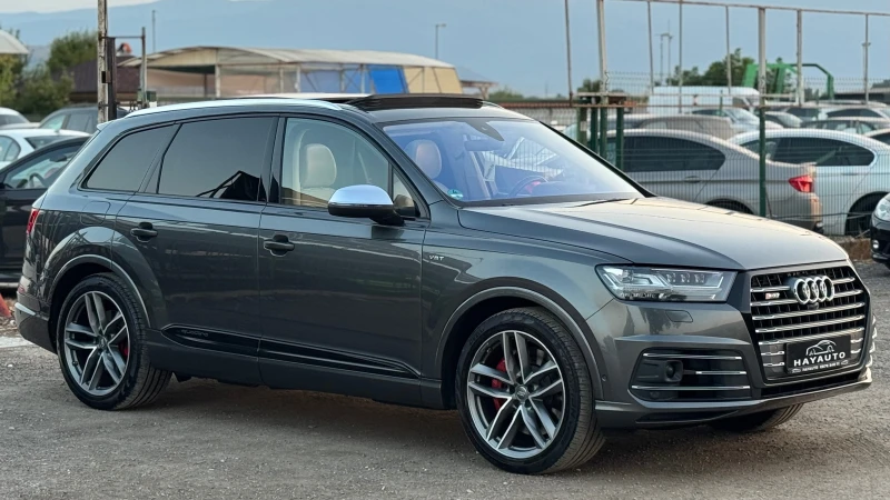 Audi SQ7 V8T= MATRIX= QUATTRO= DISTRONIC= HUD= 360* КАМЕРА=, снимка 3 - Автомобили и джипове - 51353986