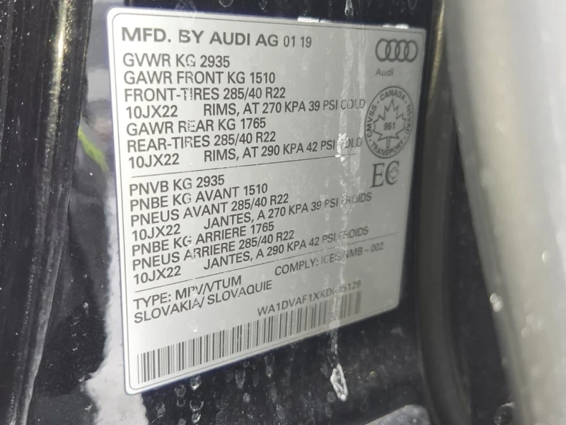 Audi Q8 PROGRESSIV  CARFAX, снимка 7 - Автомобили и джипове - 53443155