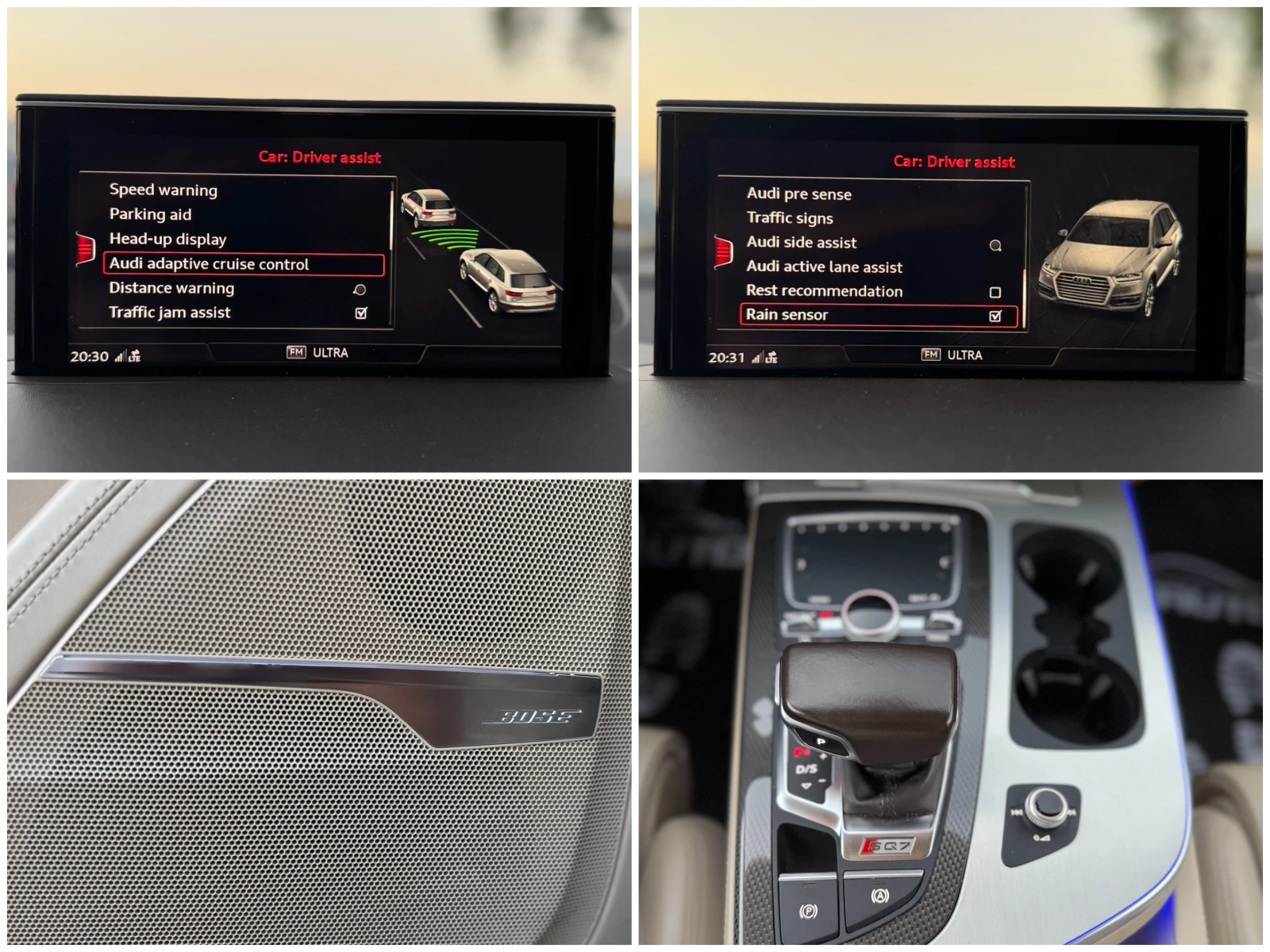 Audi SQ7 V8T= MATRIX= QUATTRO= DISTRONIC= HUD= 360* = | Mobile.bg   17