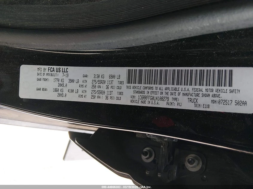 Dodge RAM 1500 3.6l Big Horn 4X4 5'7 Box, снимка 8 - Автомобили и джипове - 54307571