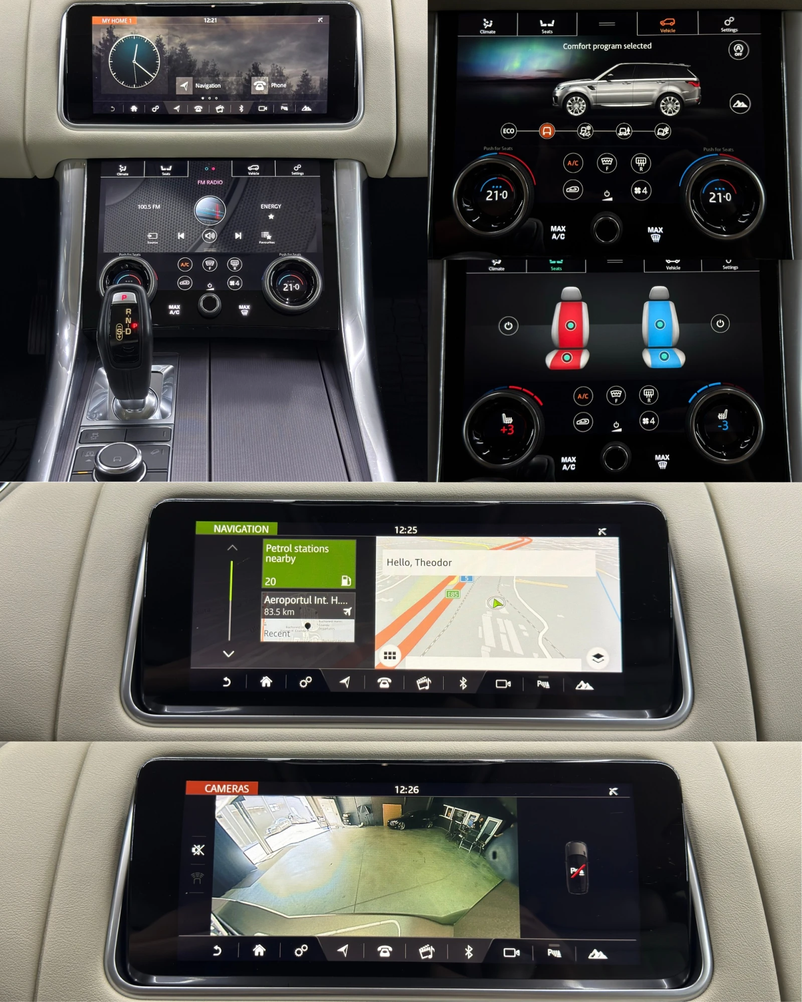 Land Rover Range Rover Sport HSE/6+ 1/Пълна сервизна история в Moto Pfohe, снимка 11 - Автомобили и джипове - 54972416