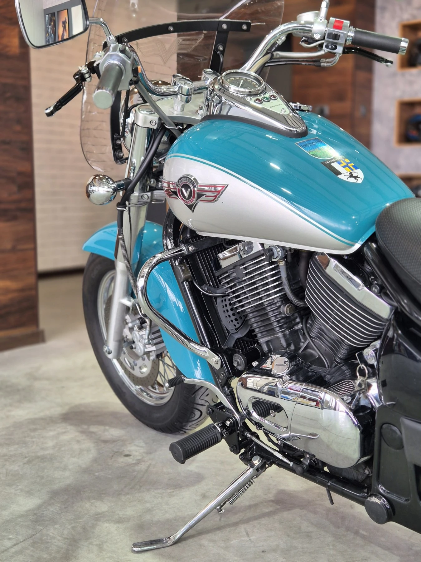 Kawasaki Vulcan VN 800 CLASSIC!!! A2!! ТОП! Нов внос от ШВЕЙЦАРИЯ!, снимка 13 - Мотоциклети и мототехника - 54414314