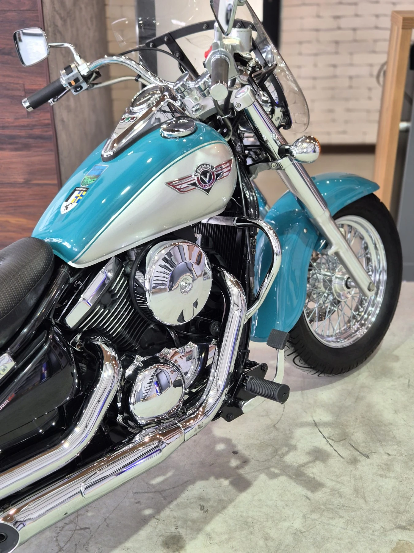 Kawasaki Vulcan VN 800 CLASSIC!!! A2!! ТОП! Нов внос от ШВЕЙЦАРИЯ!, снимка 9 - Мотоциклети и мототехника - 54414314