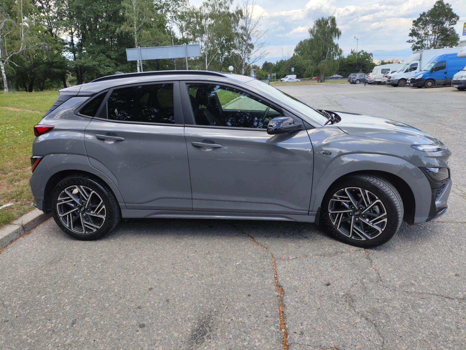 Hyundai Kona N-Line. Като нова! 31 200 км, снимка 4 - Автомобили и джипове - 55210766