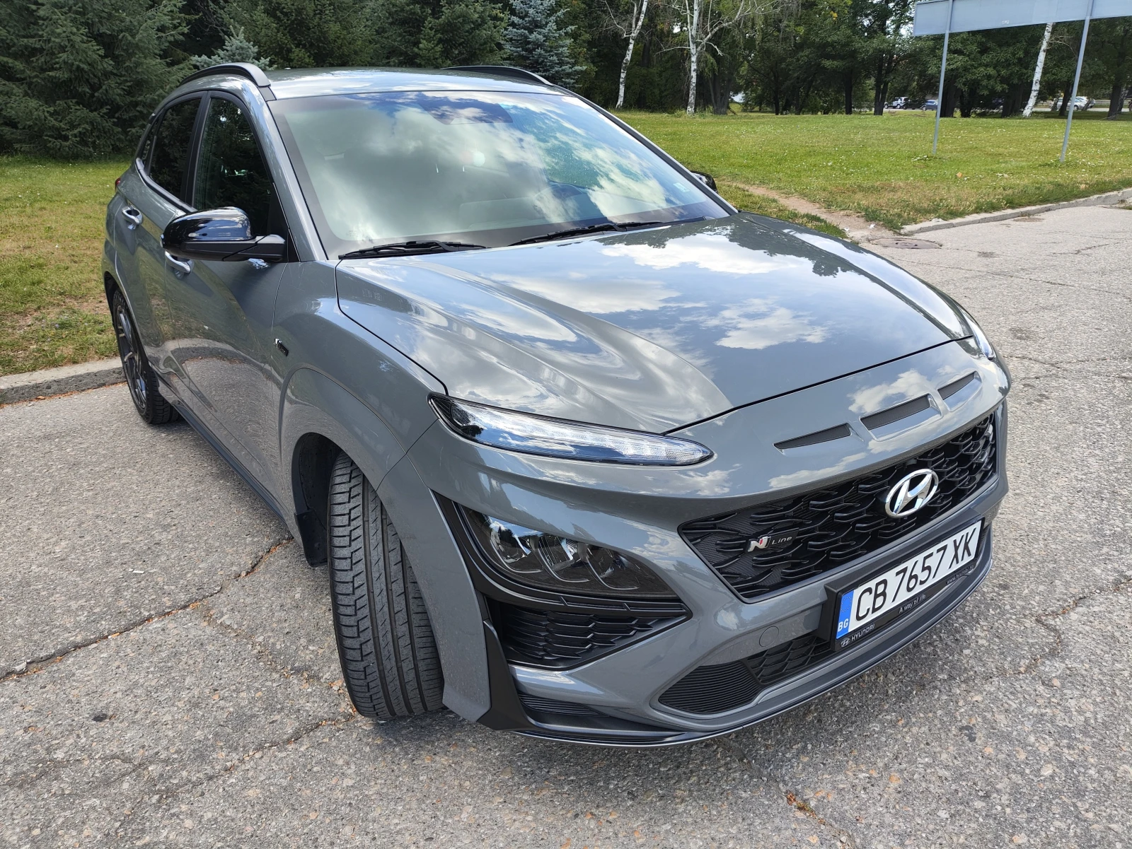 Hyundai Kona N-Line. Като нова! 31 200 км