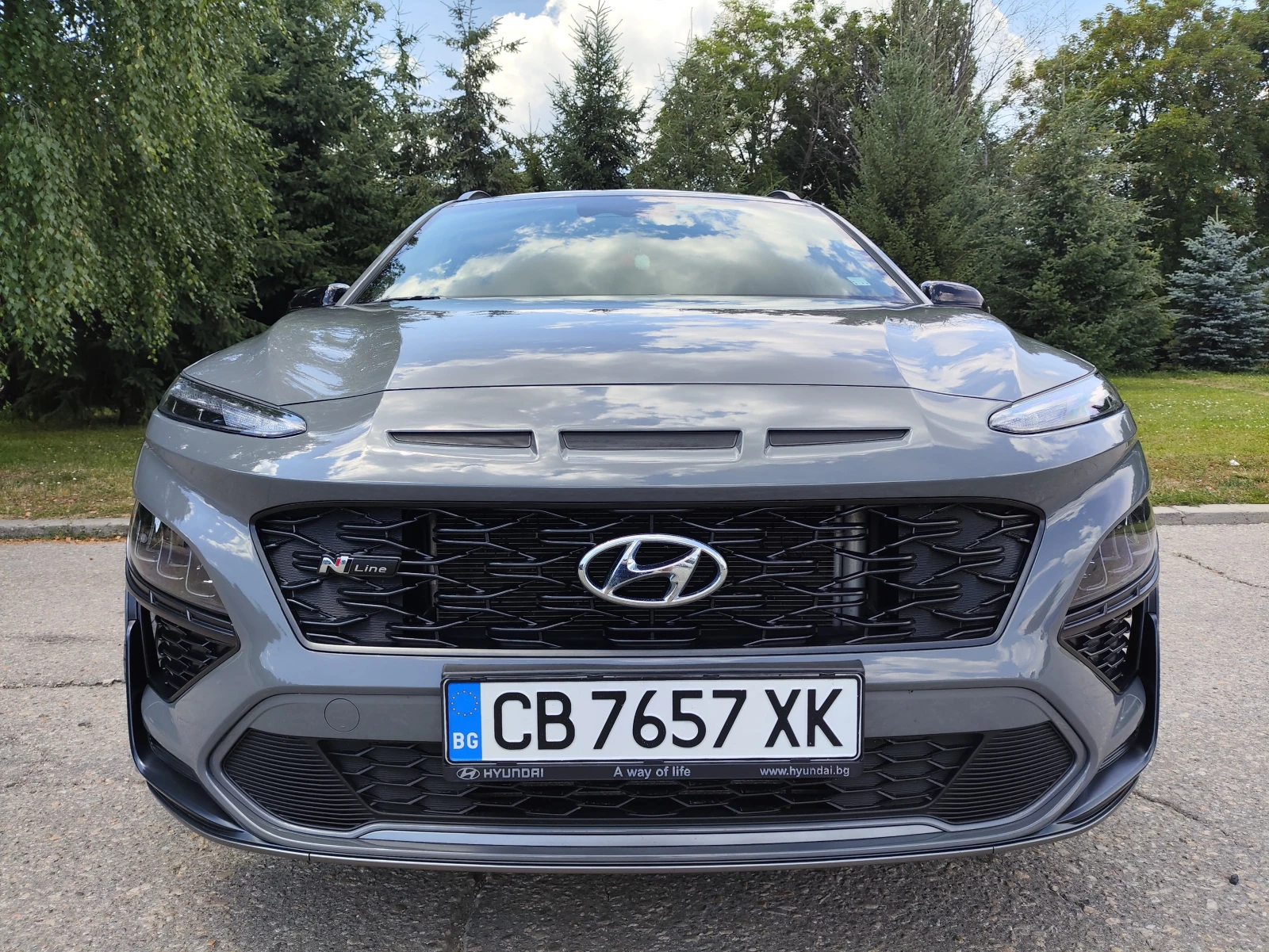 Hyundai Kona N-Line. Като нова! 31 200 км, снимка 5 - Автомобили и джипове - 55210766