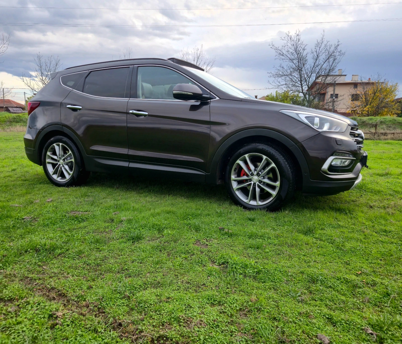 Hyundai Santa fe FULL 2.2CRDI 4WD PREMIUМ З6О* КАМЕРИ, снимка 5 - Автомобили и джипове - 56512213