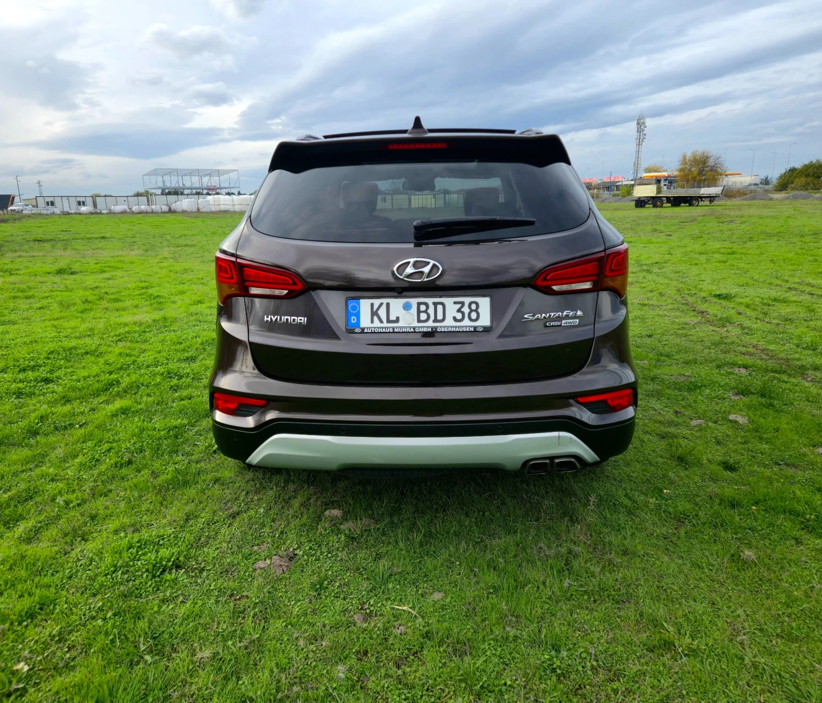 Hyundai Santa fe FULL 2.2CRDI 4WD PREMIUМ З6О* КАМЕРИ, снимка 3 - Автомобили и джипове - 56512213