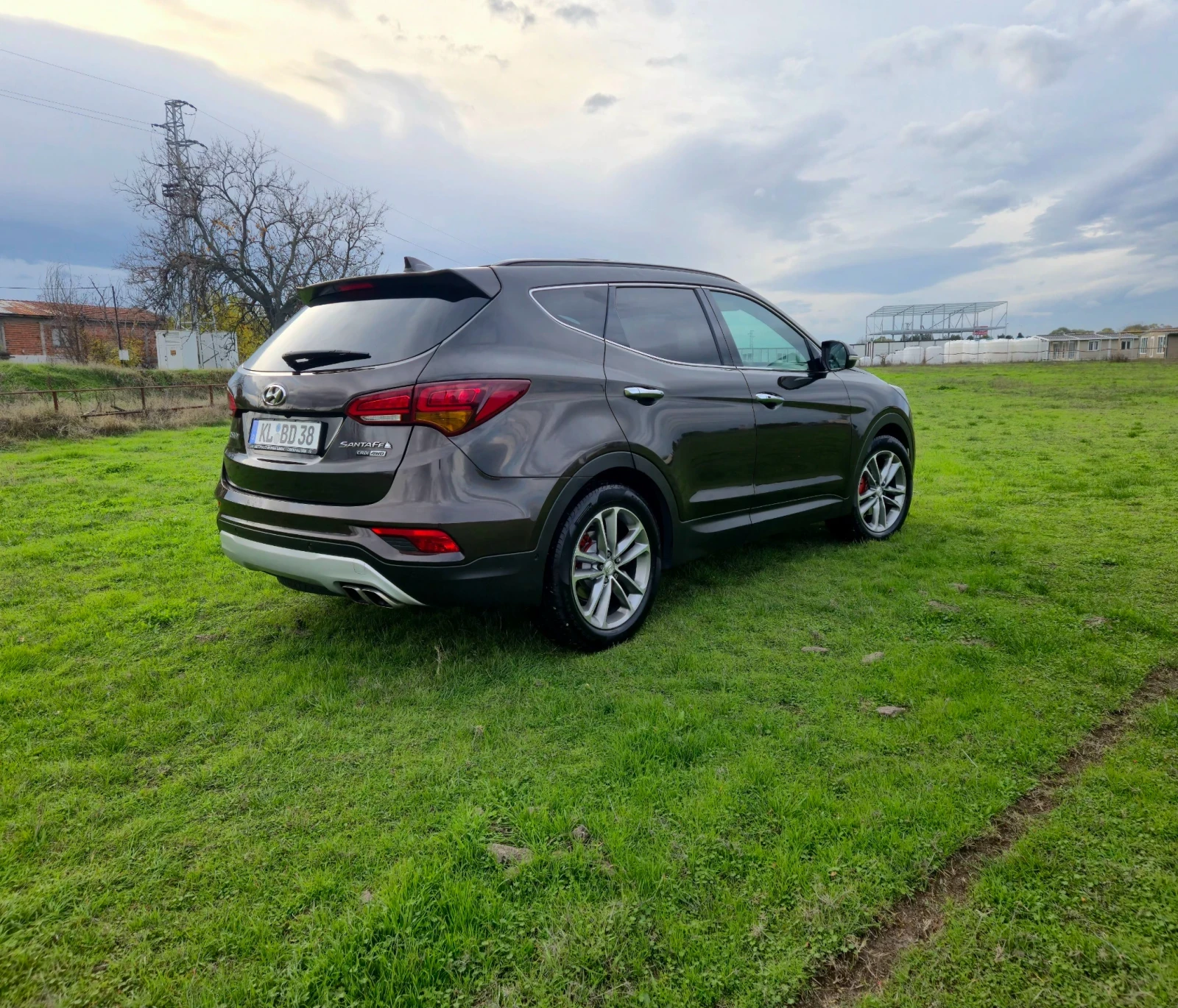 Hyundai Santa fe FULL 2.2CRDI 4WD PREMIUМ З6О* КАМЕРИ, снимка 2 - Автомобили и джипове - 56512213