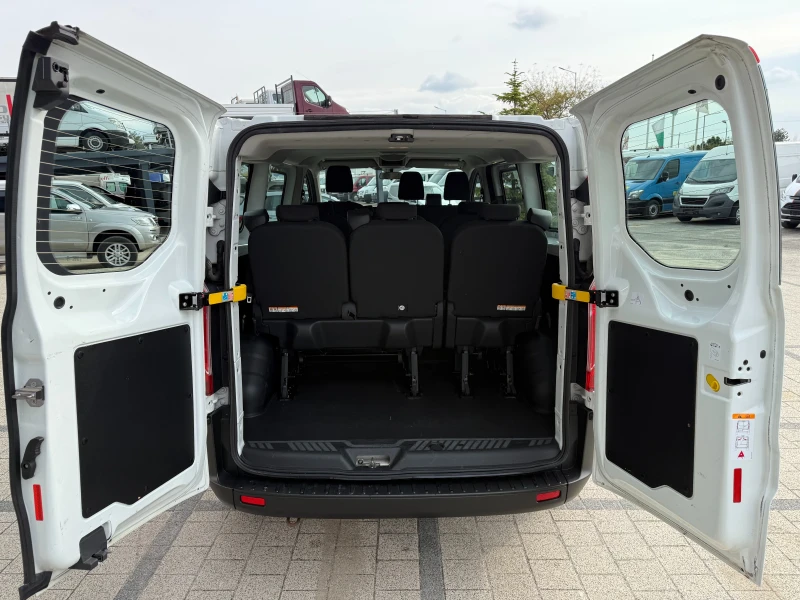 Ford Transit Custom 2.0TDCI 9-местен Клима Euro 6D , снимка 17 - Бусове и автобуси - 52133425