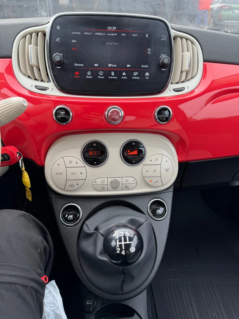 Fiat 500 Euro 6, снимка 12 - Автомобили и джипове - 52892695