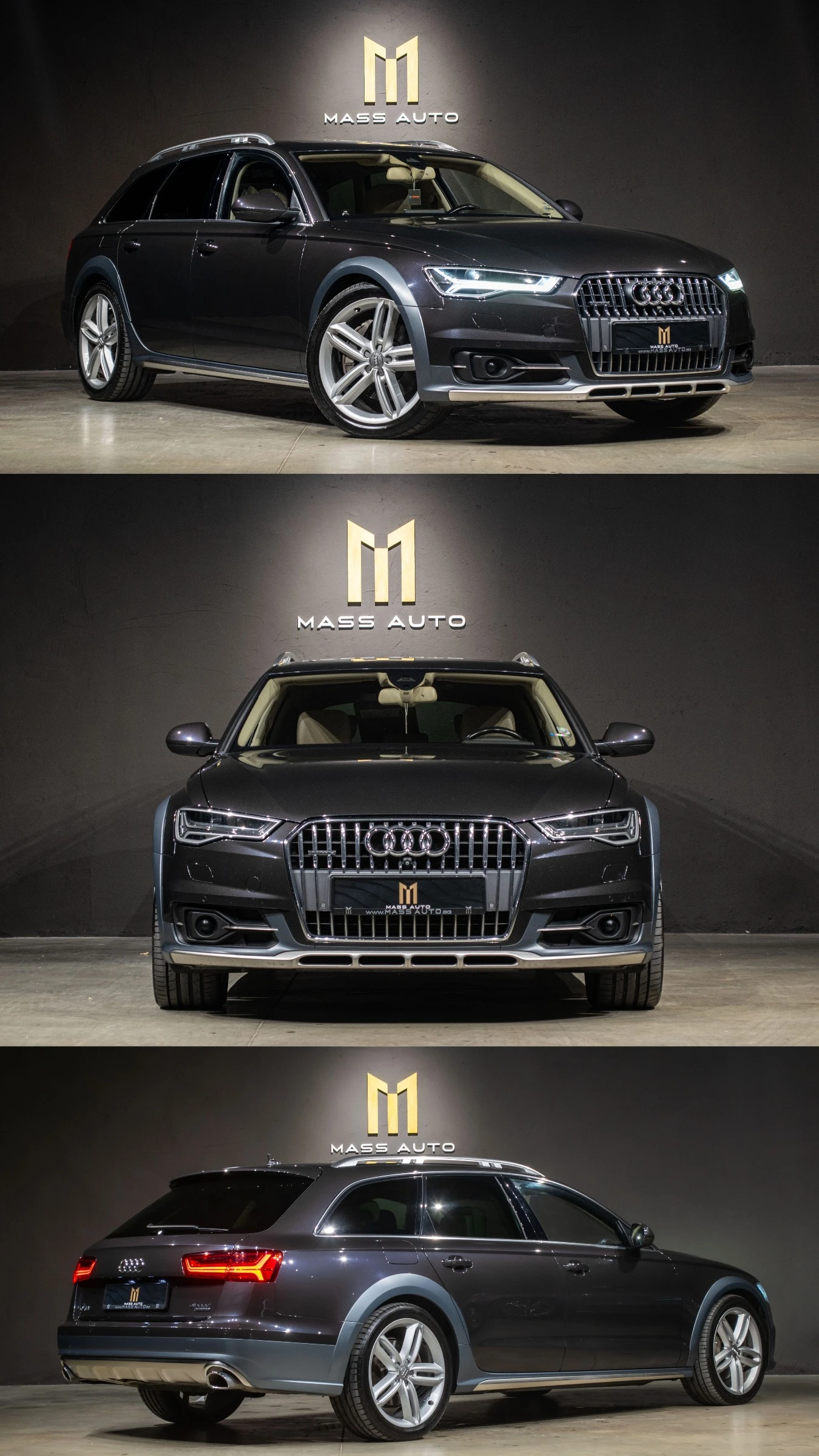 Audi A6 Allroad 3.0BiTdi/8ZF/B&O/Matrix/360/Keyless/HUD/ - изображение 2