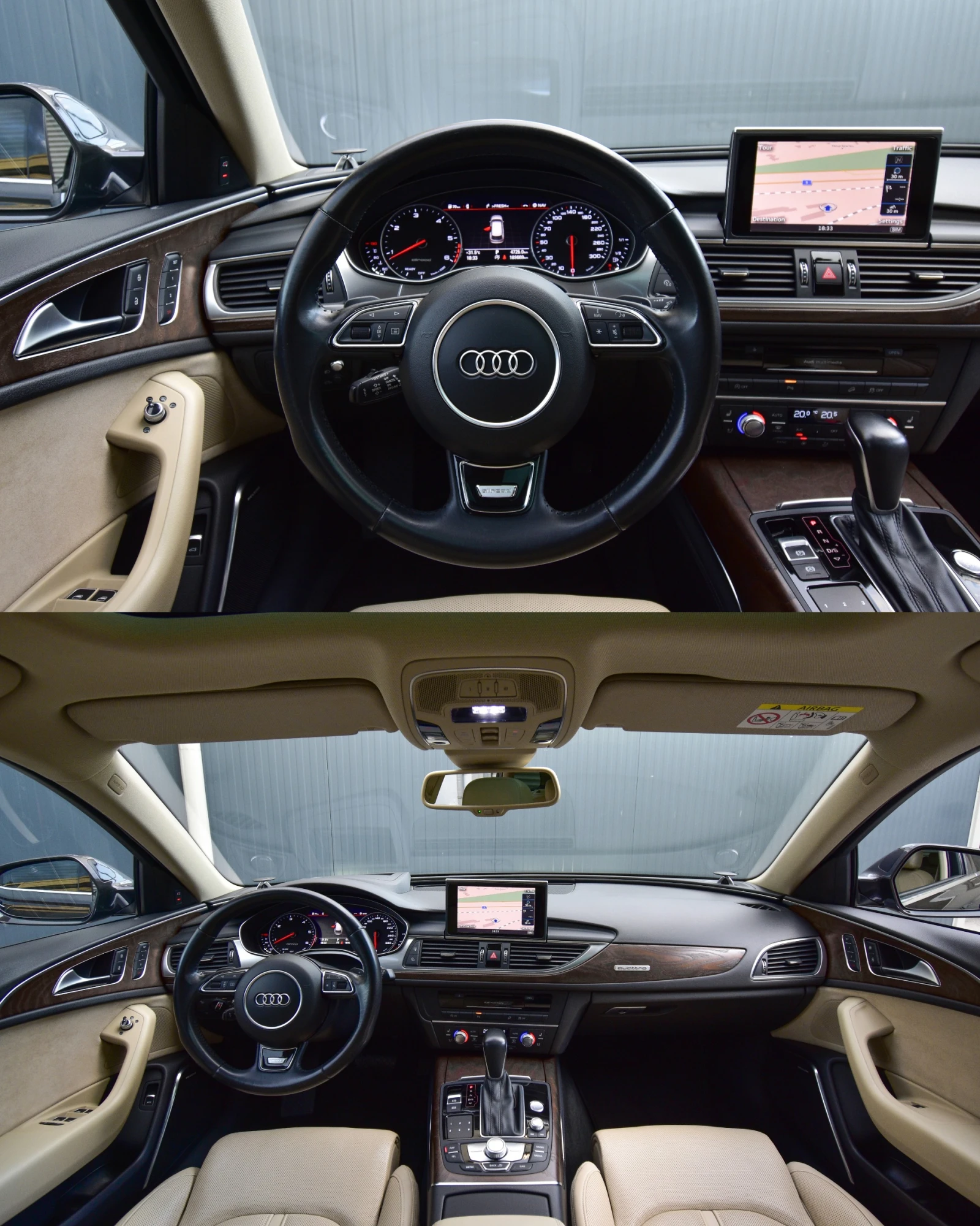 Audi A6 Allroad 3.0BiTdi/8ZF/B&O/Matrix/360/Keyless/HUD/ - изображение 5