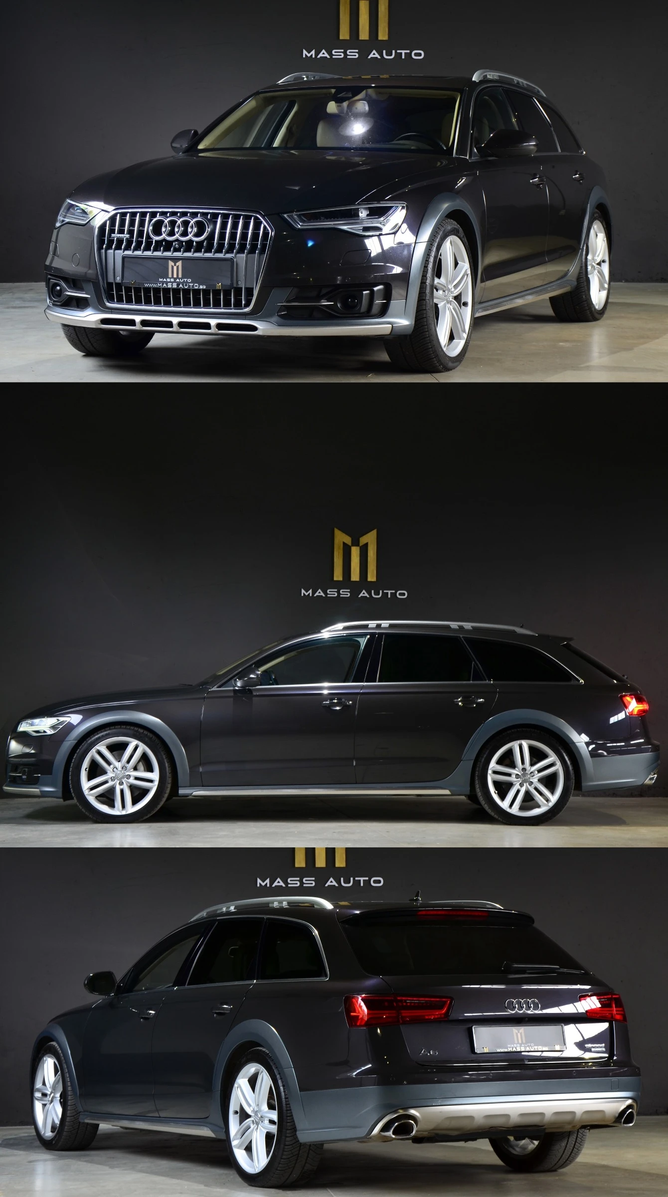 Audi A6 Allroad 3.0BiTdi/8ZF/B&O/Matrix/360/Keyless/HUD/ - изображение 3