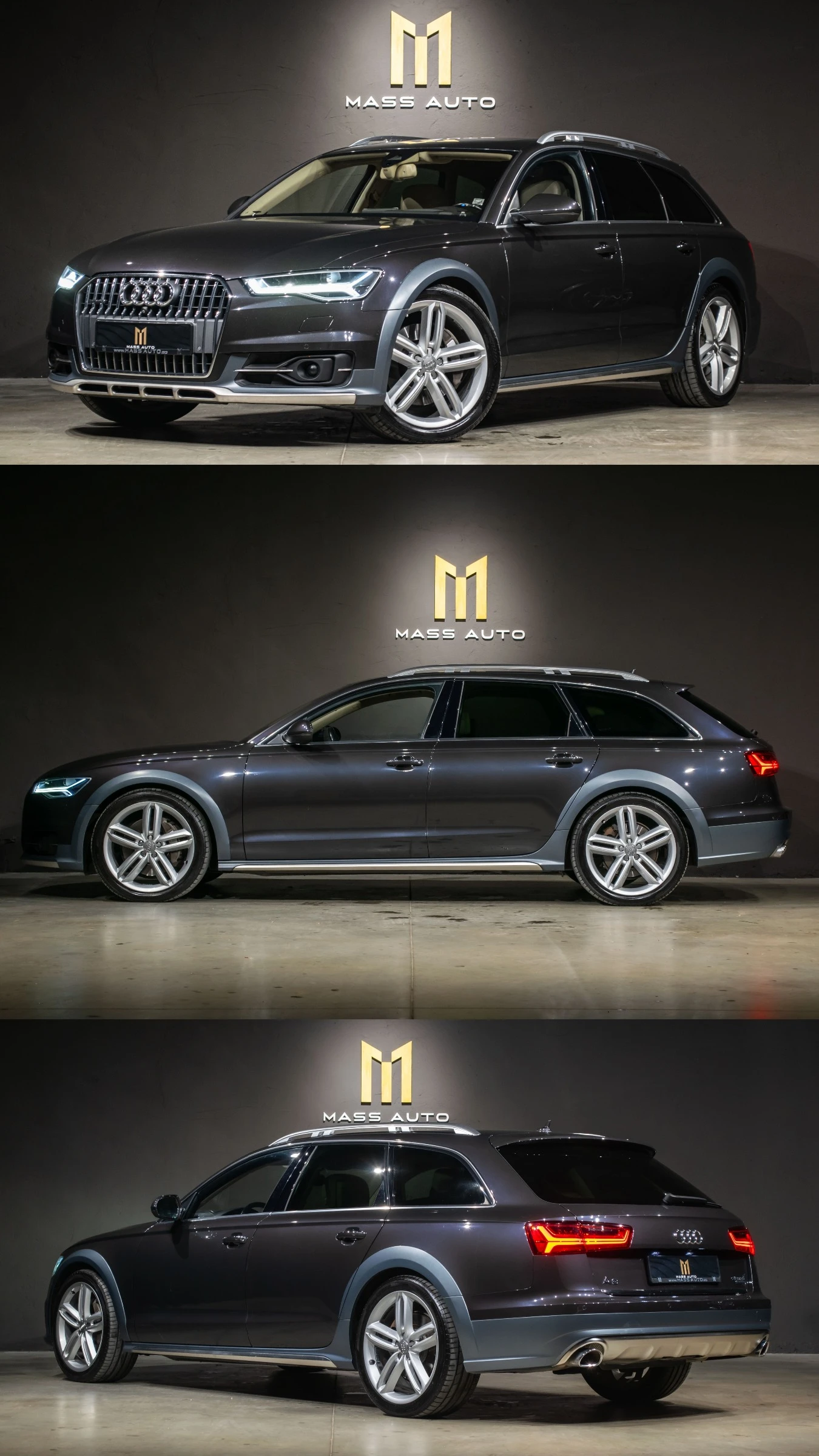 Audi A6 Allroad 3.0BiTdi/8ZF/B&O/Matrix/360/Keyless/HUD/ - изображение 3