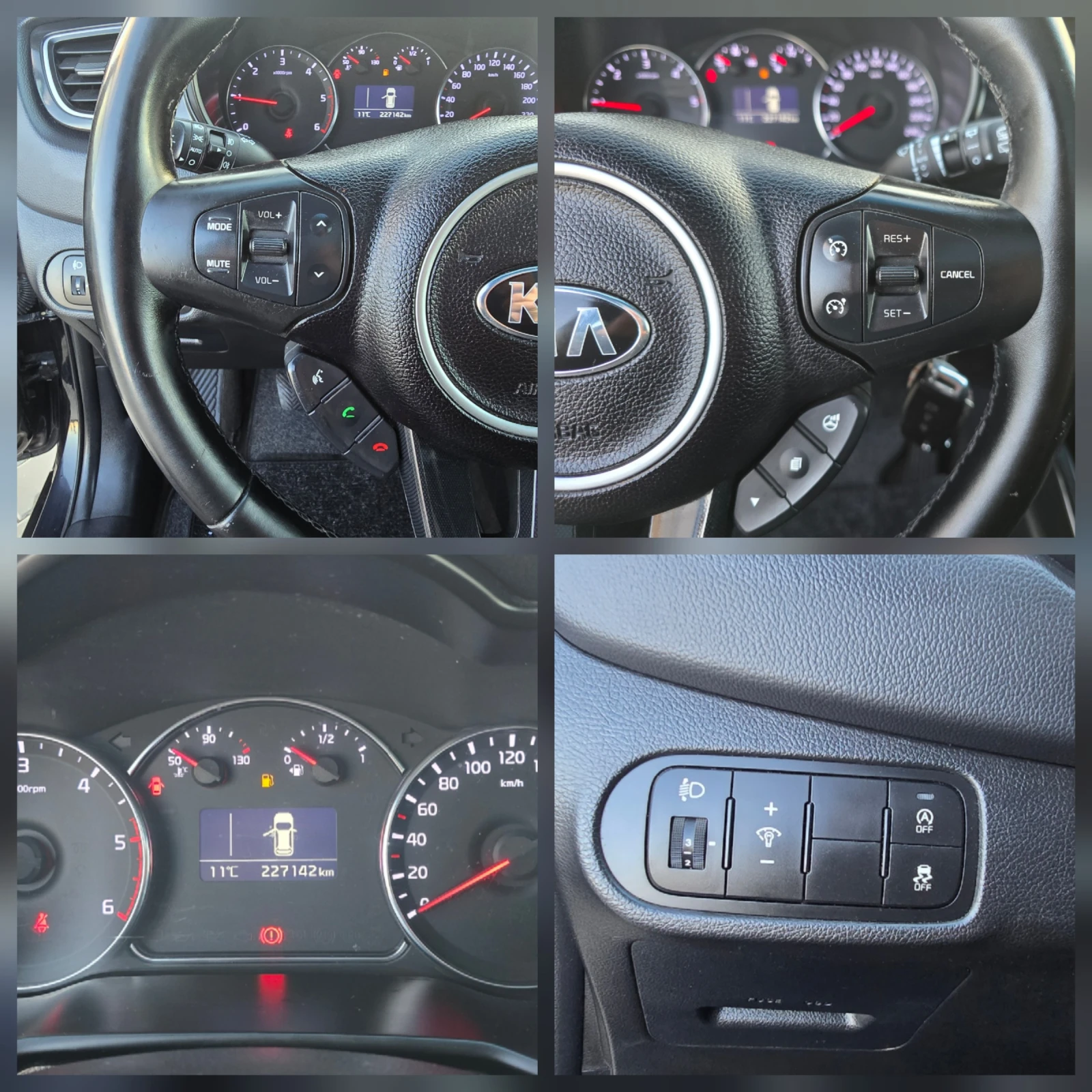 Kia Carens 1.7CRDI, 7-места, Кожа, Камера, Нави!, снимка 13 - Автомобили и джипове - 55142716