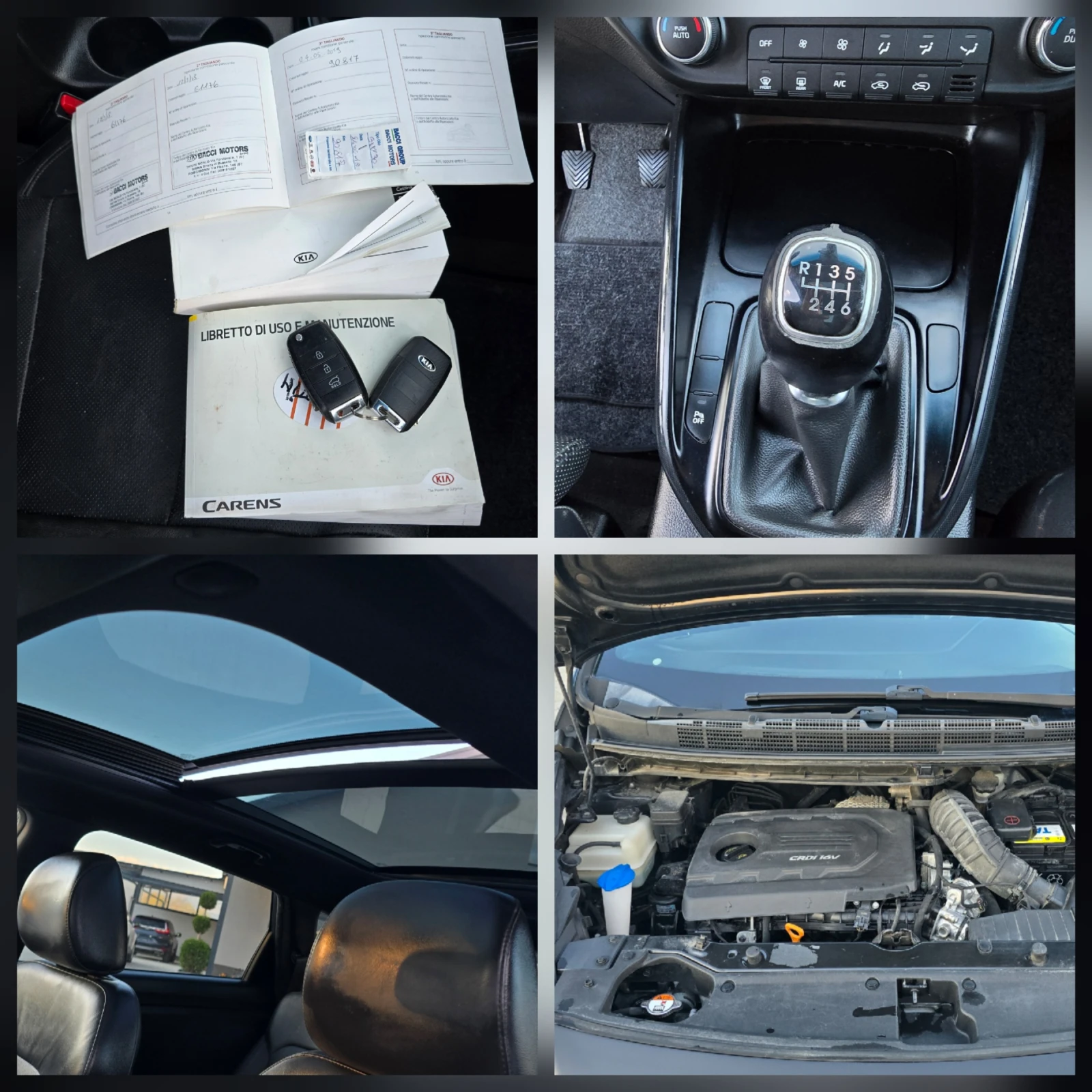 Kia Carens 1.7CRDI, 7-места, Кожа, Камера, Нави!, снимка 16 - Автомобили и джипове - 55142716