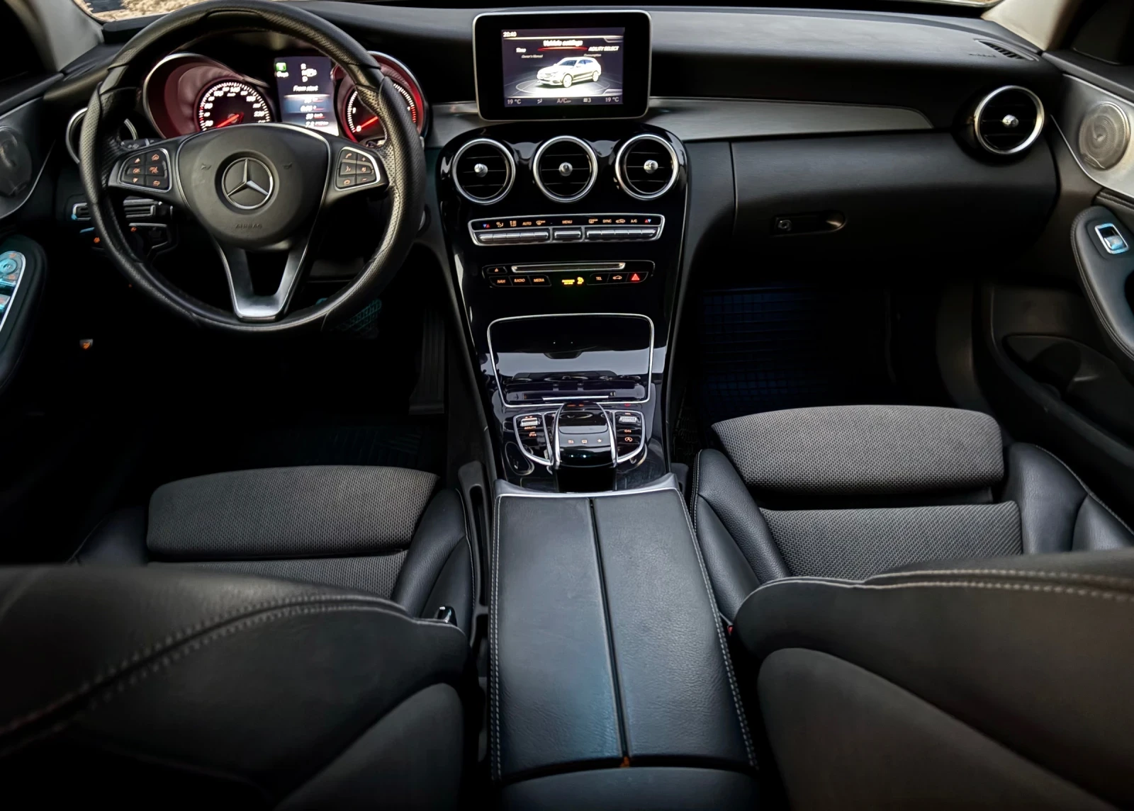 Mercedes-Benz C 220 AMG Line - BlueTEC , снимка 7 - Автомобили и джипове - 55565891