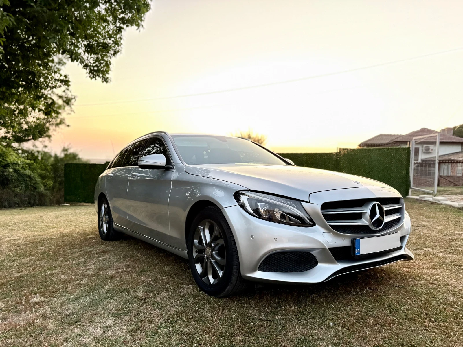 Mercedes-Benz C 220 AMG Line - BlueTEC , снимка 9 - Автомобили и джипове - 55565891