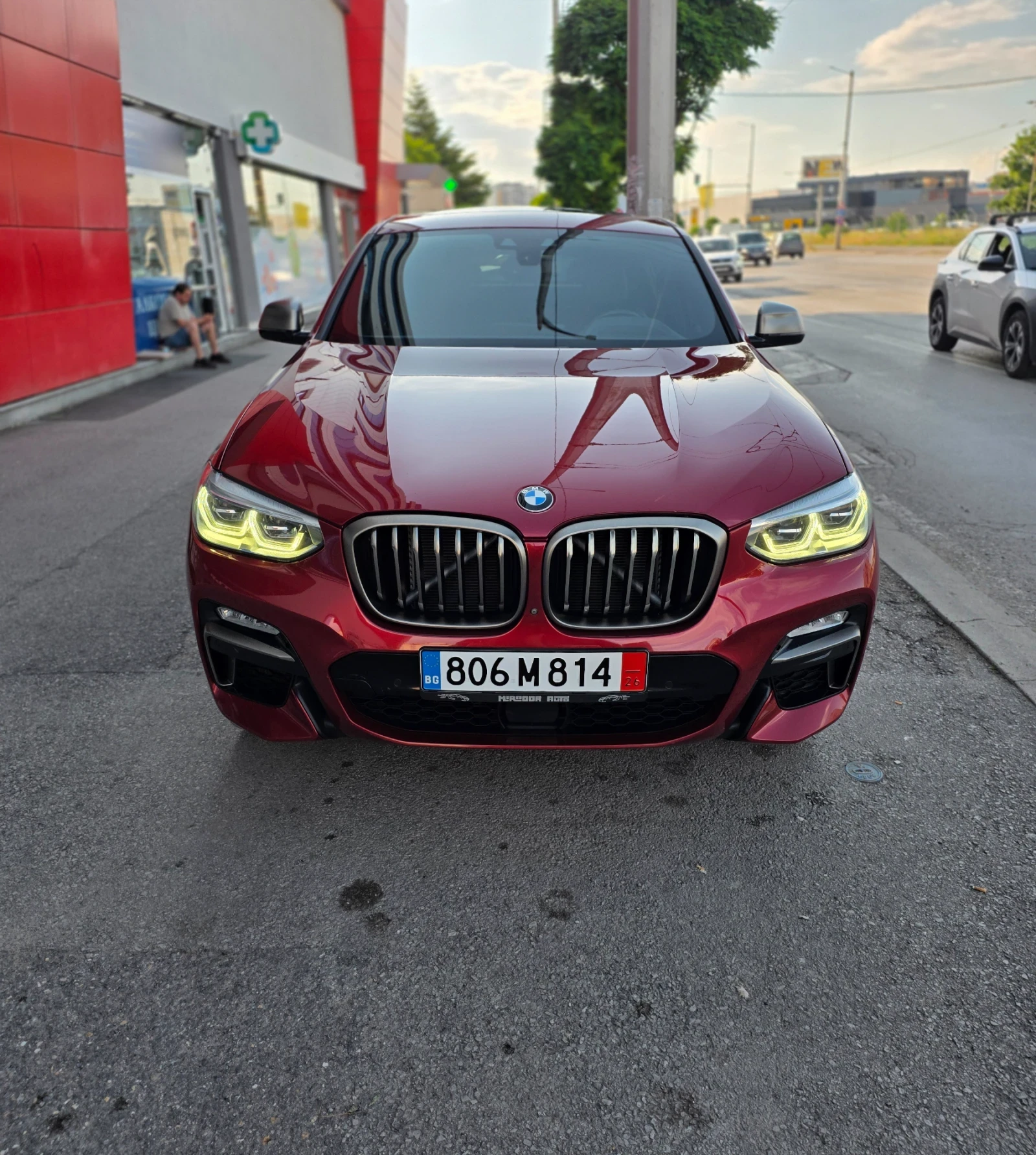 BMW X4 M40iheadup/Distr/360/Harman/Panorama/Memory/Keyles, снимка 4 - Автомобили и джипове - 54102890