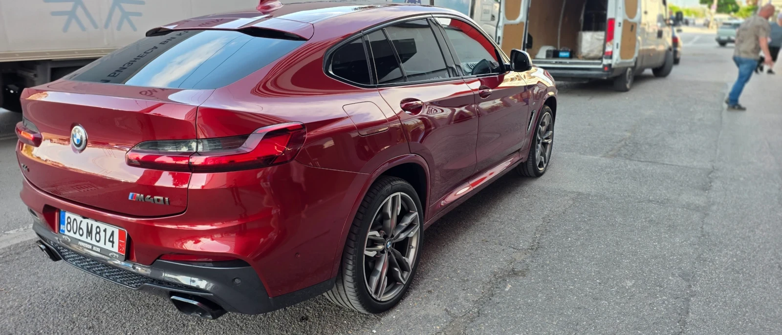 BMW X4 M40iheadup/Distr/360/Harman/Panorama/Memory/Keyles, снимка 8 - Автомобили и джипове - 54102890