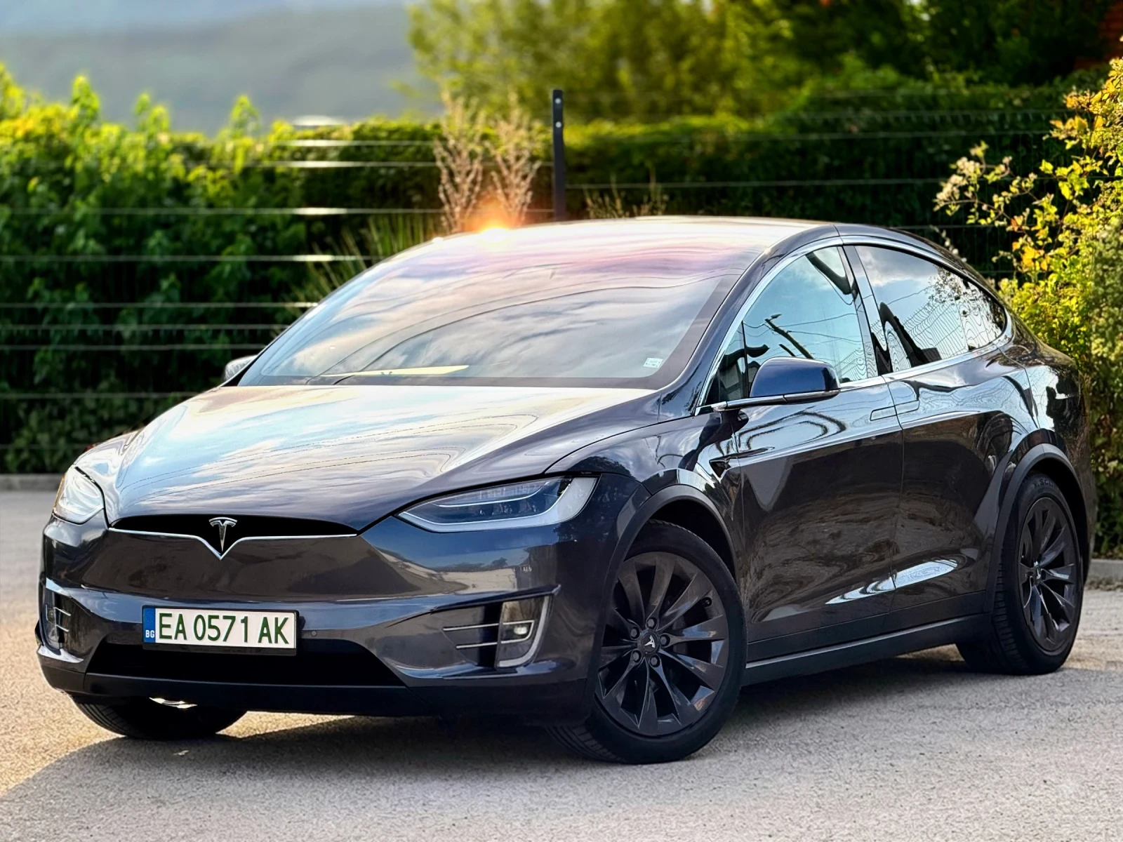 Tesla Model X 100D Dual Motor Сменена Батерия