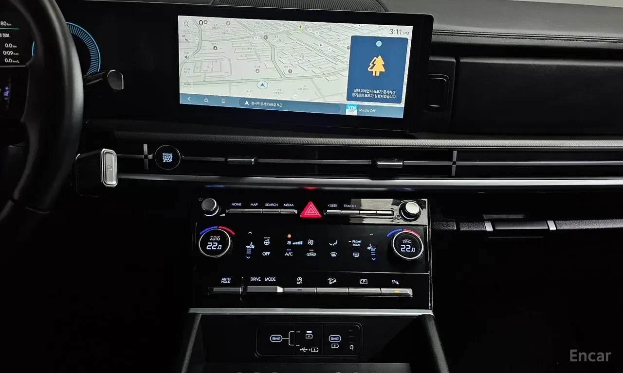 Hyundai Santa fe 2.5T* EXCLUSIVE* ОБДУХВАНЕ* ХЕДЪП* 360КАМЕРА* , снимка 8 - Автомобили и джипове - 56181967