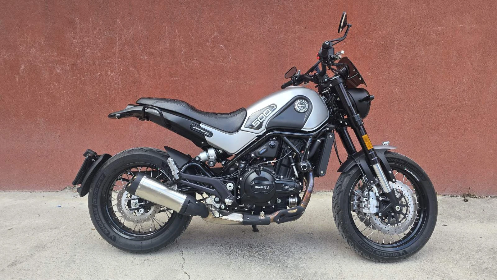 Benelli Cafe Racer Leoncino 500 Trail