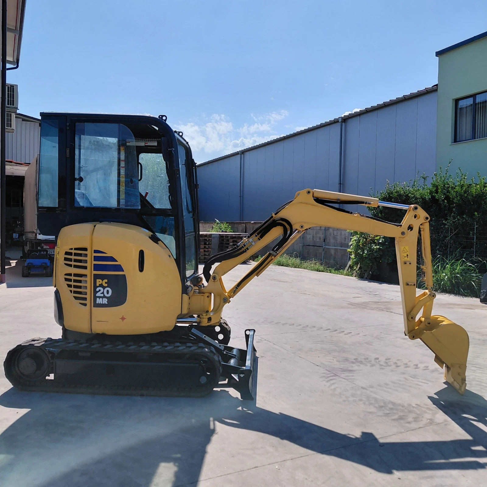 Багер Komatsu PC20MR-3 * НАЛИЧЕН * 1200 МОТОЧАСА * , снимка 6 - Индустриална техника - 53965636