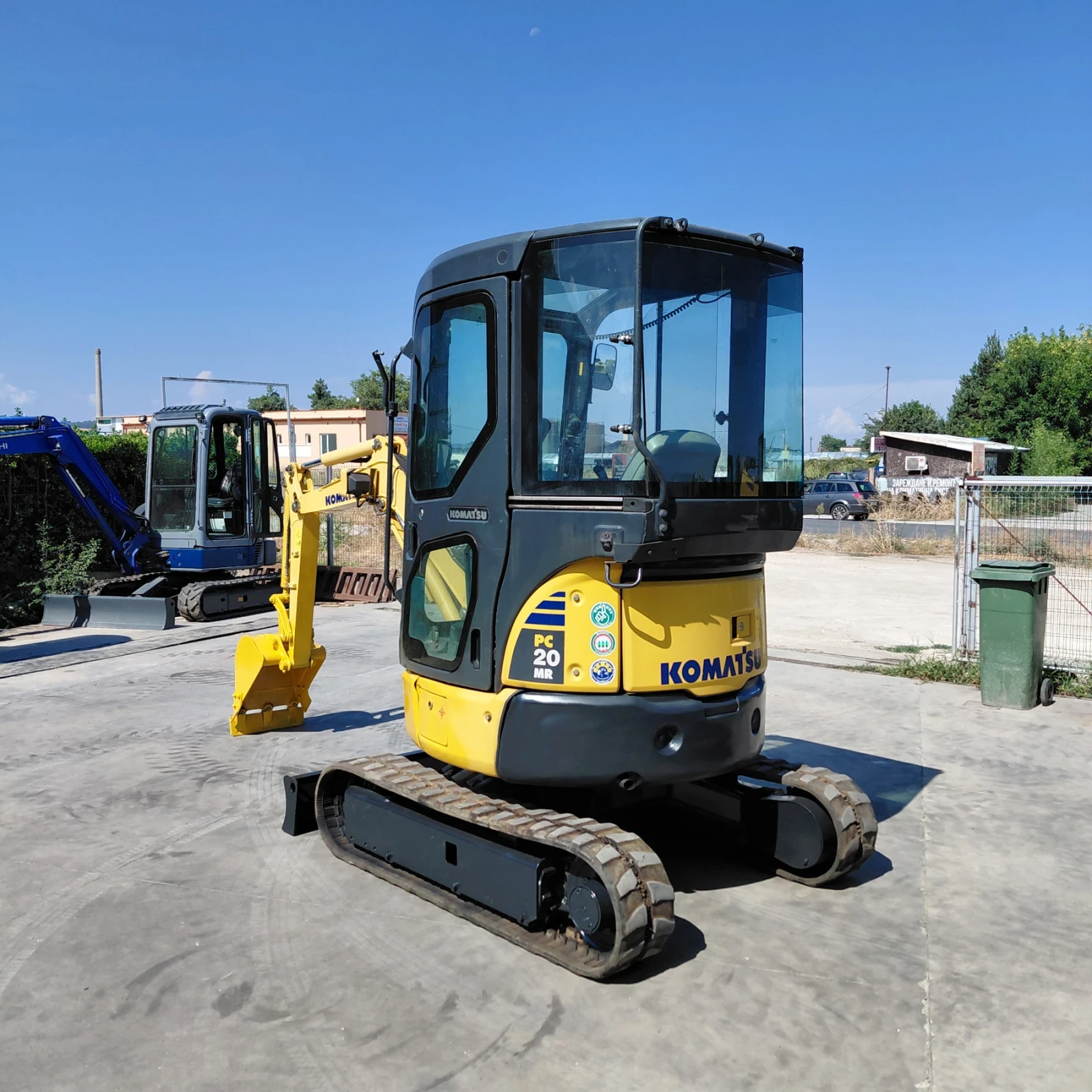 Багер Komatsu PC20MR-3 * НАЛИЧЕН * 1200 МОТОЧАСА * , снимка 3 - Индустриална техника - 53965636